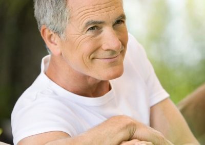 White Caucasian Man's Face